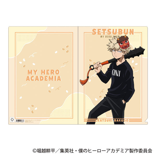 [Pre-order] Katsuki Bakugo - My Hero Academia - Throw the Beans! Clear File