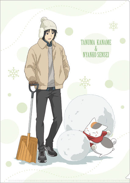 [Pre-order] Kaname Tanuma & Nyanko Sensei - Natsume's Book of Friends Warm Coordinate Ver. Clear File