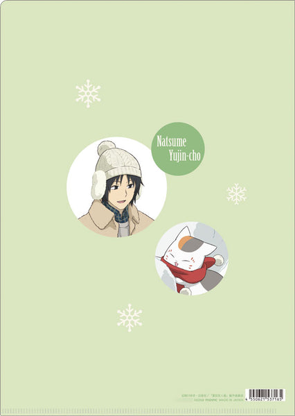 [Pre-order] Kaname Tanuma & Nyanko Sensei - Natsume's Book of Friends Warm Coordinate Ver. Clear File