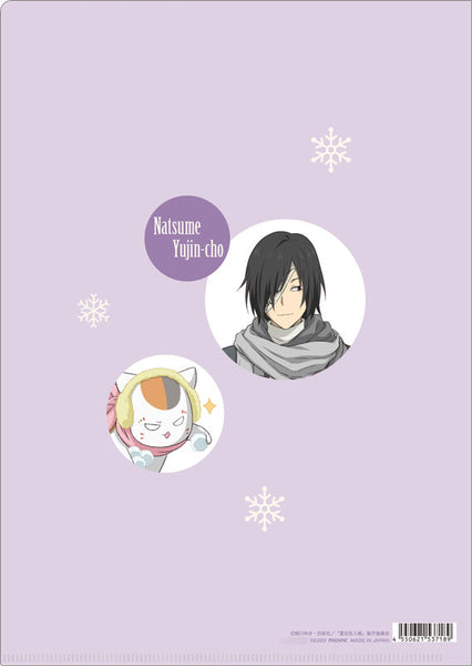[Pre-order] Seiji Matoba & Nyanko Sensei - Natsume's Book of Friends Warm Coordinate Ver. Clear File