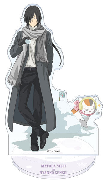 [Pre-order] Seiji Matoba & Nyanko Sensei - Natsume's Book of Friends Coordinate Ver. Acrylic Stand