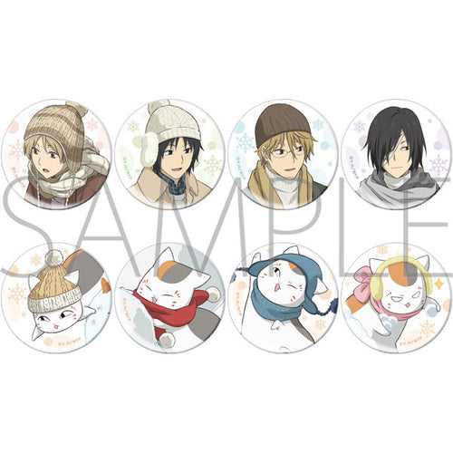 [Pre-order] Natsume's Book of Friends - Chara Badge Collection Warm Coordinate Ver.