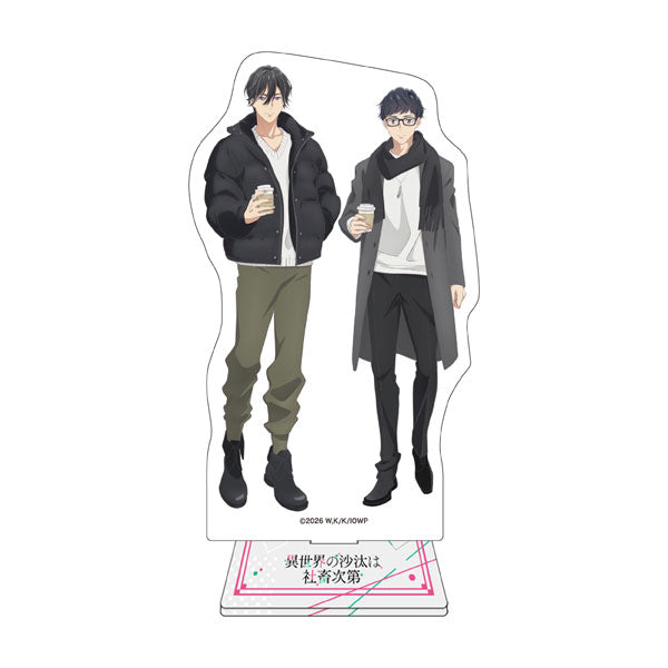 [Pre-order] Isekai Office Worker: The Other World's Books Depend on the Bean Counter - Acrylic Stand A