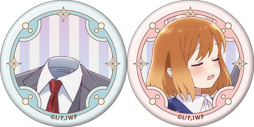 [Pre-order] Akira Tounome / Shizuka Yakou - The Invisible Man and His Soon-to-Be Wife Tin Badge Set