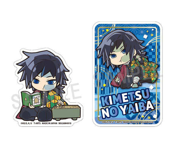 [Pre-order] Giyu Tomioka - Demon Slayer: Kimetsu no Yaiba Pita! Deforme Sticker Set
