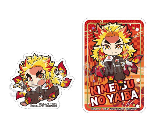 [Pre-order] Kyojuro Rengoku - Demon Slayer: Kimetsu no Yaiba Pita! Deforme Sticker Set