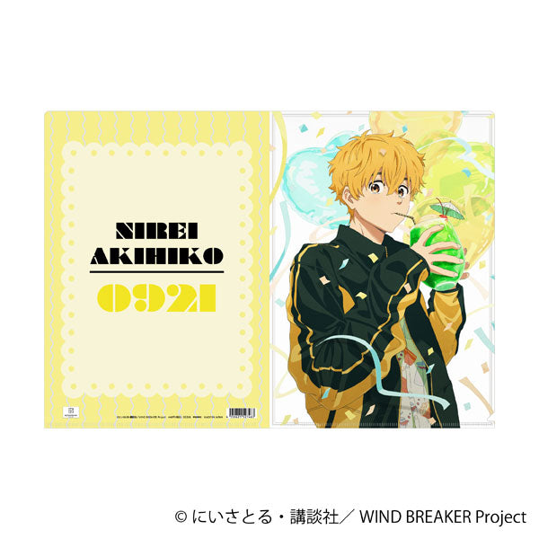 [Pre-order] Akihiko Nirei - WIND BREAKER Clear File