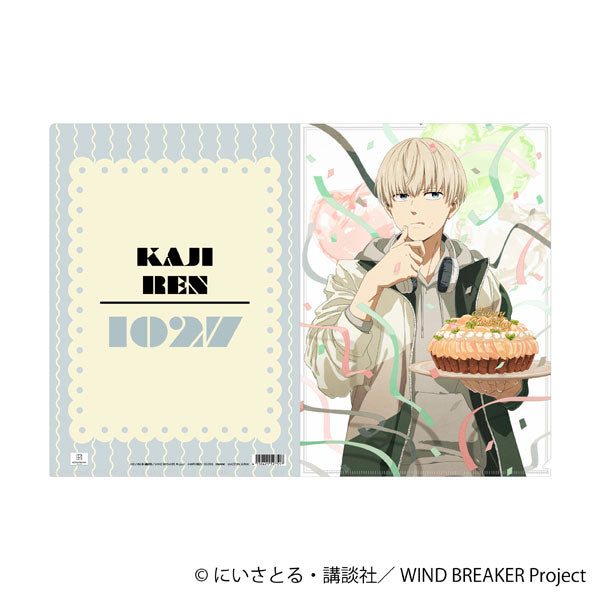 [Pre-order] Ren Kaji - WIND BREAKER Clear File