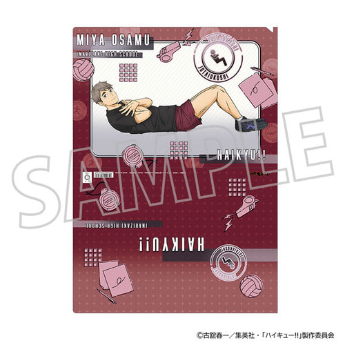 [Pre-order] Osamu Miya - Haikyuu!! Physical Fitness Test Clear File