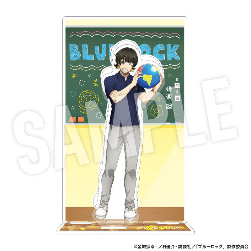 Meguru Bachira - Blue Lock Acrylic Stand w/Background Frame Study