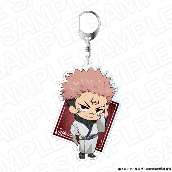 [Pre-order] Sukuna Battle ver. - Jujutsu Kaisen Deka Keychain