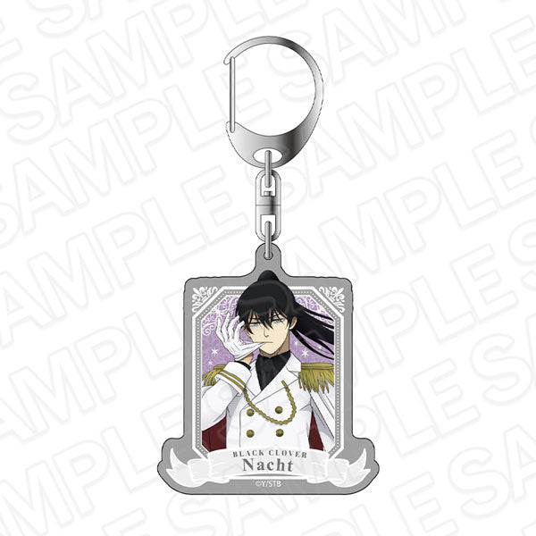 [Pre-order] Nacht White Military ver. - Black Clover Acrylic Keychain