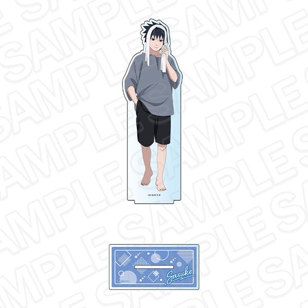 [Pre-order] Sasuke Uchiha Morning ver. - NARUTO Shippuden Deka Acrylic Stand