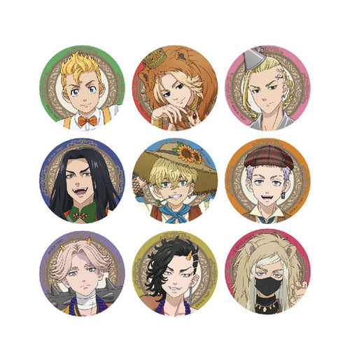 [Pre-order] Tokyo Revengers - Fairy Tale Revengers Trading New Illustration Tin Badges Yoruhana Country ver.