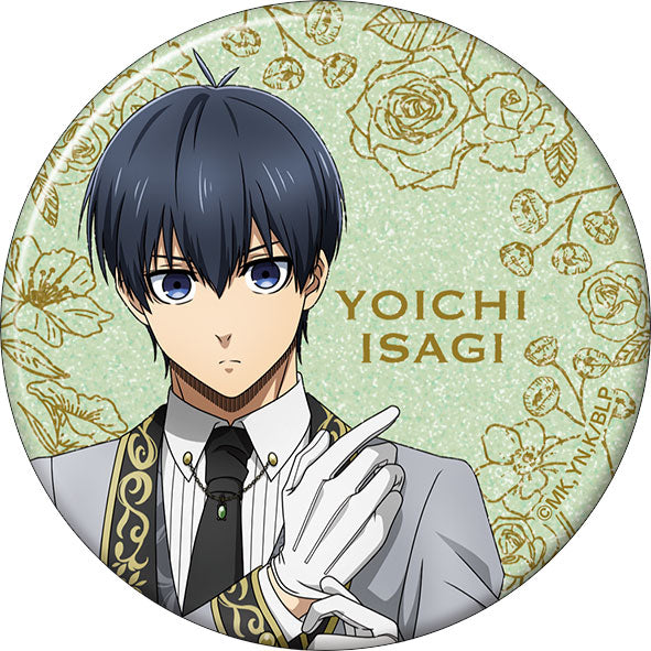 [Pre-order] Yoichi Isagi Butler - Blue Lock 2nd Season Glitter Tin Badge