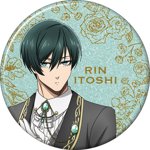 [Pre-order] Rin Itoshi Butler - Blue Lock 2nd Season Glitter Tin Badge