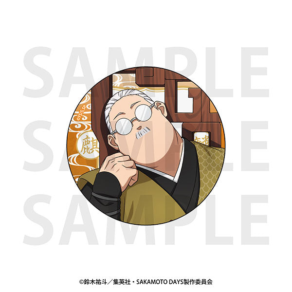 [Pre-order] SAKAMOTO DAYS - Goshin New Illustration Metallic Tin Badge