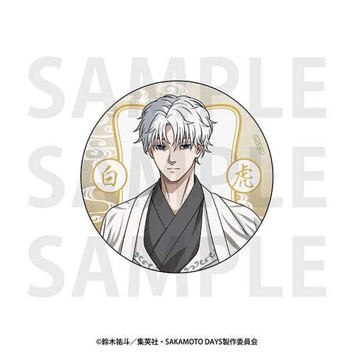 [Pre-order] SAKAMOTO DAYS - Goshin New Illustration Metallic Tin Badge