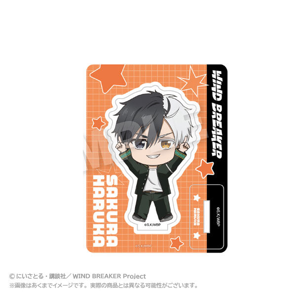 [Pre-order] Haruka Sakura - WIND BREAKER Point Acrylic Mascot Stand