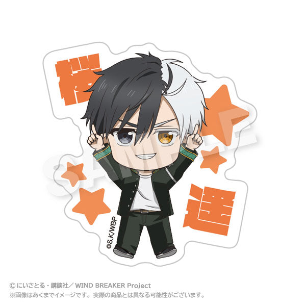 [Pre-order] Haruka Sakura - WIND BREAKER Point Name Badge