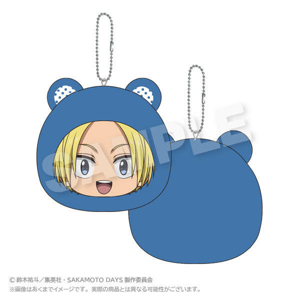 [Pre-order] Shin Asakura - SAKAMOTO DAYS Cushion Keychain Animal Hoodie ver.