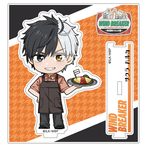 [Pre-order] Haruka Sakura Amusement Park ver. - WIND BREAKER Mini Chara Acrylic Stand
