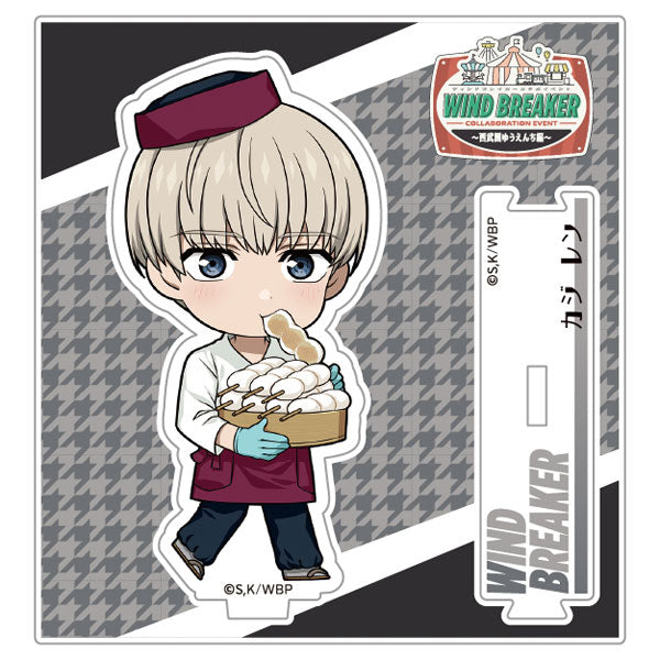 [Pre-order] Ren Kaji Amusement Park ver. - WIND BREAKER Mini Chara Acrylic Stand