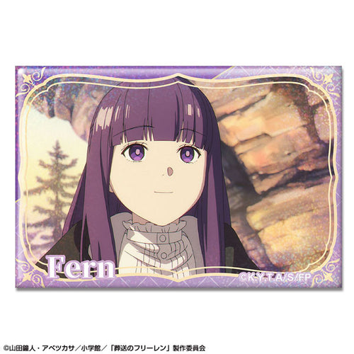 [Pre-order] Fern /B - Frieren: Beyond Journey's End Hologram Tin Badge Ver.3