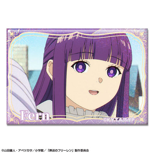 [Pre-order] Fern /E - Frieren: Beyond Journey's End Hologram Tin Badge Ver.3
