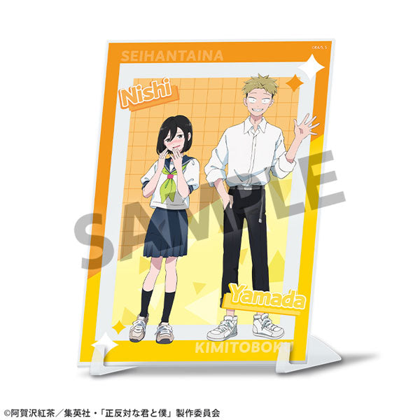 [Pre-order] Yamada / Nishi - You and I are Polar Opposites A6 Visual Acrylic Plate