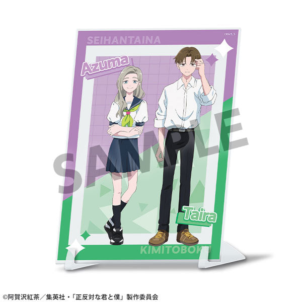 [Pre-order] Taira / Azuma - You and I are Polar Opposites A6 Visual Acrylic Plate