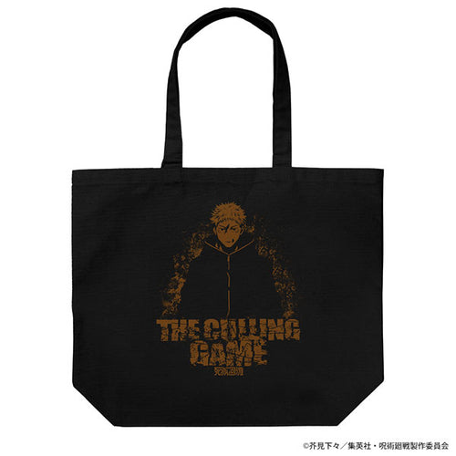[Pre-order] Yuji Itadori - Jujutsu Kaisen The Culling Game Large Tote Bag /BLACK