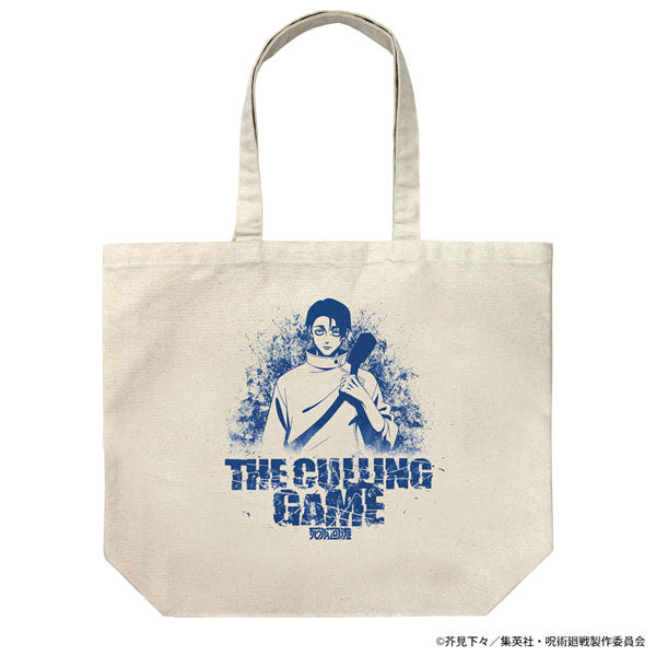 [Pre-order] Yuta Okkotsu - Jujutsu Kaisen The Culling Game Large Tote Bag /NATURAL