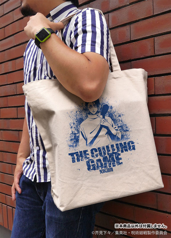 [Pre-order] Yuta Okkotsu - Jujutsu Kaisen The Culling Game Large Tote Bag /NATURAL