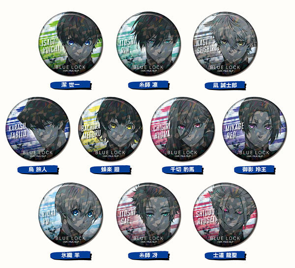 [Pre-order] Blue Lock - Lettering Collection Kiratto CAN Badges