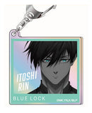 [Pre-order] Rin Itoshi - Blue Lock Lettering Collection Aurora Acrylic Keychain