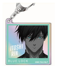 [Pre-order] Rin Itoshi - Blue Lock Lettering Collection Aurora Acrylic Keychain