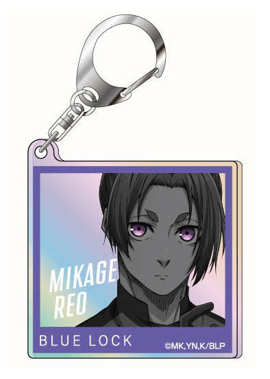 [Pre-order] Reo Mikage - Blue Lock Lettering Collection Aurora Acrylic Keychain