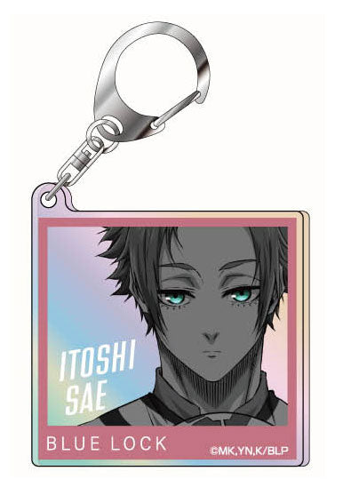 [Pre-order] Sae Itoshi - Blue Lock Lettering Collection Aurora Acrylic Keychain