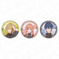 [Pre-order] The Villainess Is Adored by the Prince of the Neighbor Kingdom - Hologram Tin Badge Set