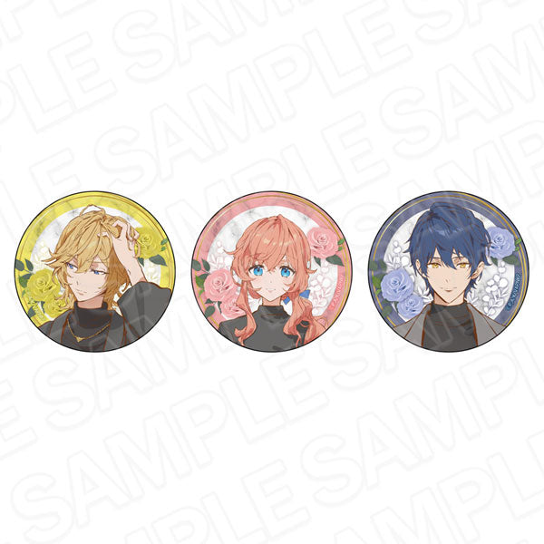 [Pre-order] The Villainess Is Adored by the Prince of the Neighbor Kingdom - Hologram Tin Badge Set