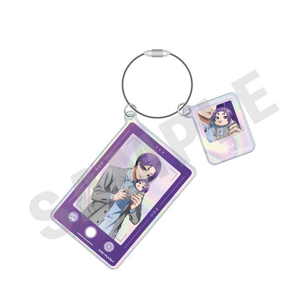 [Pre-order] Reo Mikage - Blue Lock Hugging Series Aurora Acrylic Keychain