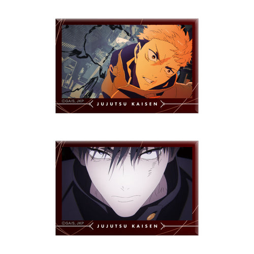 [Pre-order] Jujutsu Kaisen - The Culling Game First Part OP ver. Square Tin Badge 2pc. Set