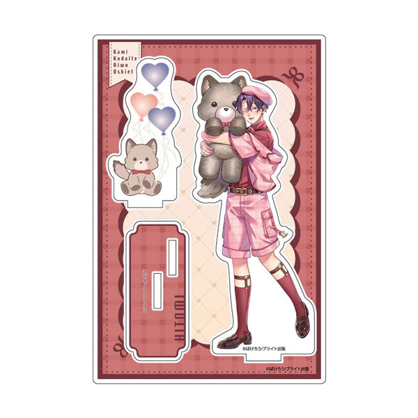 [Pre-order] Hitomi / Plush - Kamikudaite Ai wo Oshiete New Illustration Acrylic Stand