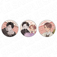 [Pre-order] Kaii-san to Asuka-kun no Ohanashi - Hologram Tin Badge Set Valentine ver.