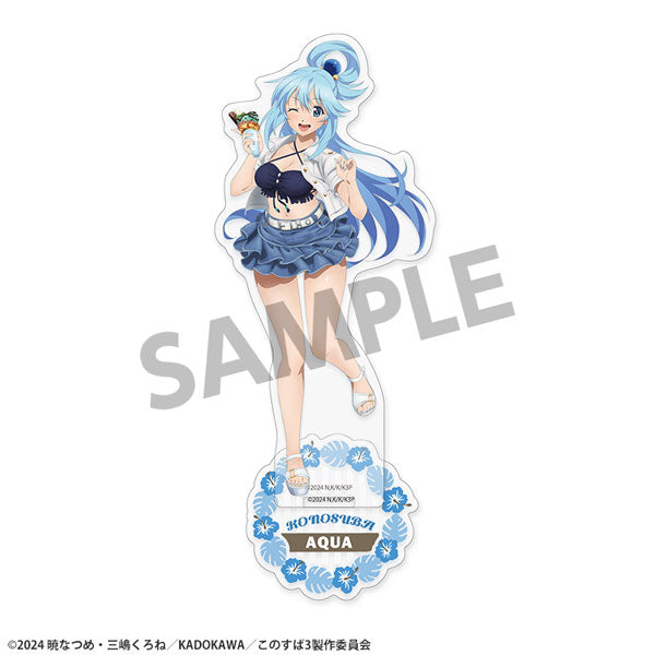 [Pre-order] Aqua Vacation ver. - KonoSuba New Illustration Acrylic Stand