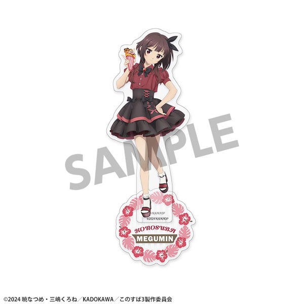 [Pre-order] Megumin Vacation ver. - KonoSuba New Illustration Acrylic Stand
