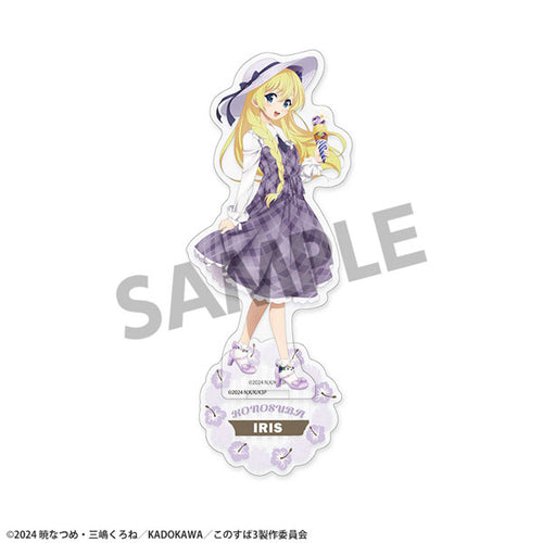 [Pre-order] Iris Vacation ver. - KonoSuba New Illustration Acrylic Stand