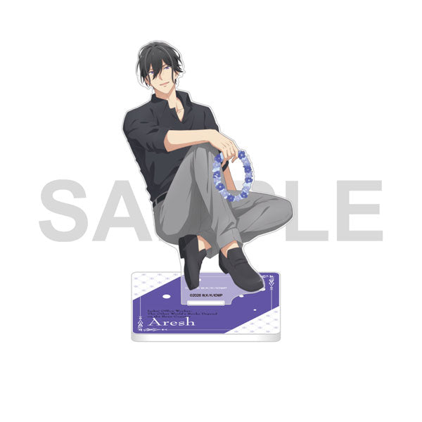 [Pre-order] Aresh Indolark B - Isekai Office Worker: The Other World's Books Depend on the Bean Counter Acrylic Stand Flower Ver.