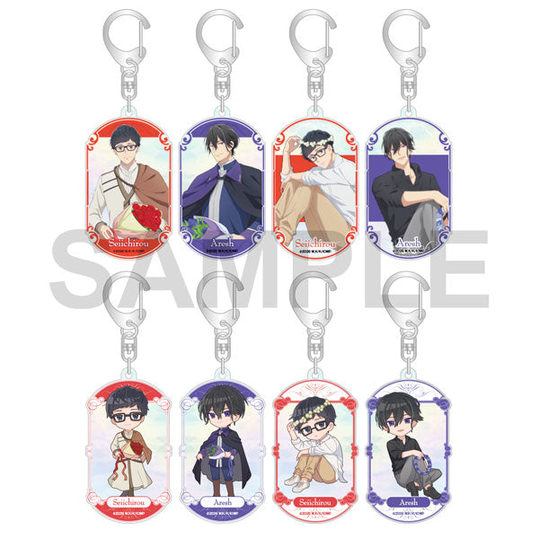[Pre-order] Isekai Office Worker: The Other World's Books Depend on the Bean Counter - Tradable Prism Acrylic Keychain Flower Ver.